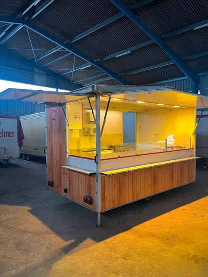 Remolque de venta para snack bar