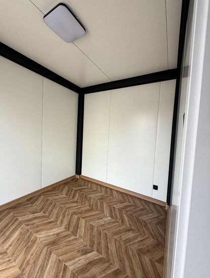 Casa Contenedor Habitable, Minicasa, Casa Modular, Mobil-Home, Casa De Vacaciones De 8 × 3 m