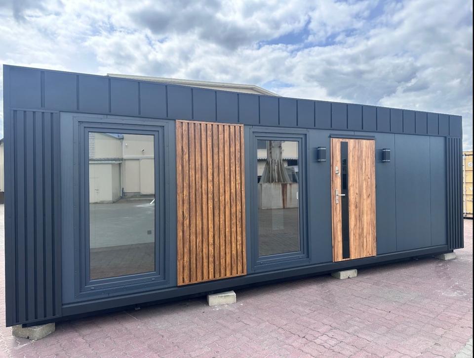 Casa Contenedor Habitable, Minicasa, Casa Modular, Mobil-Home, Casa De Vacaciones De 8 × 3 m