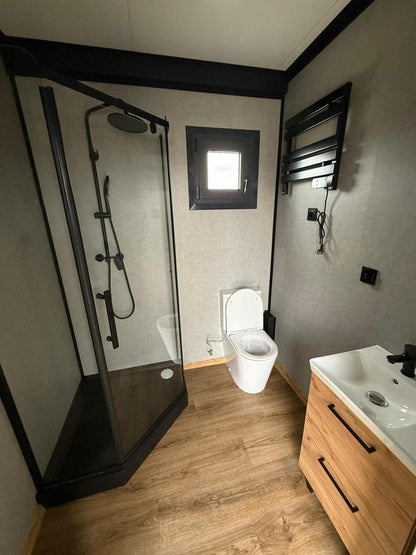 Casa Contenedor XL Living Tiny House, Casa Modular, Mobil-Home, Casa De Vacaciones De 12 × 3 m