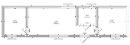 Casa Contenedor XL Living Tiny House, Casa Modular, Mobil-Home, Casa De Vacaciones De 12 × 3 m