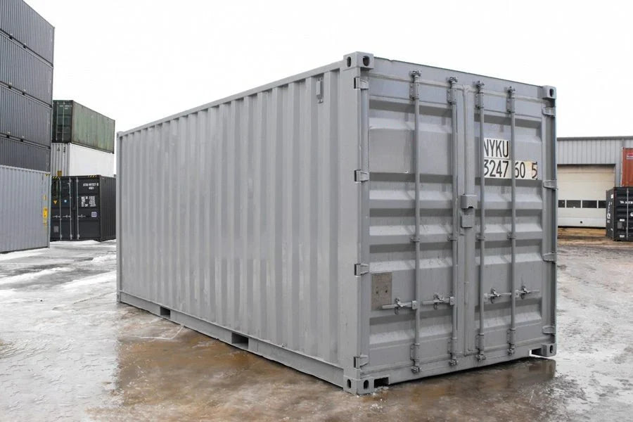 Contenedor de Almacenamiento de 20 Pies Con Puertas Enrollables