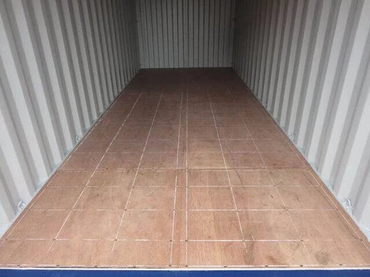 Contenedor 20 Pies Blanco Crema 1er Viaje (Nuevo)