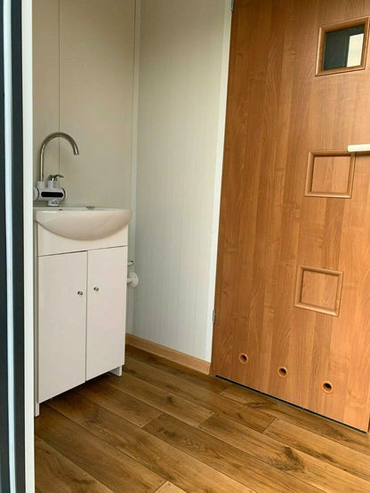Contenedor Sanitario, Contenedor wc, Cabina De Baño, Depósito De Aguas Residuales